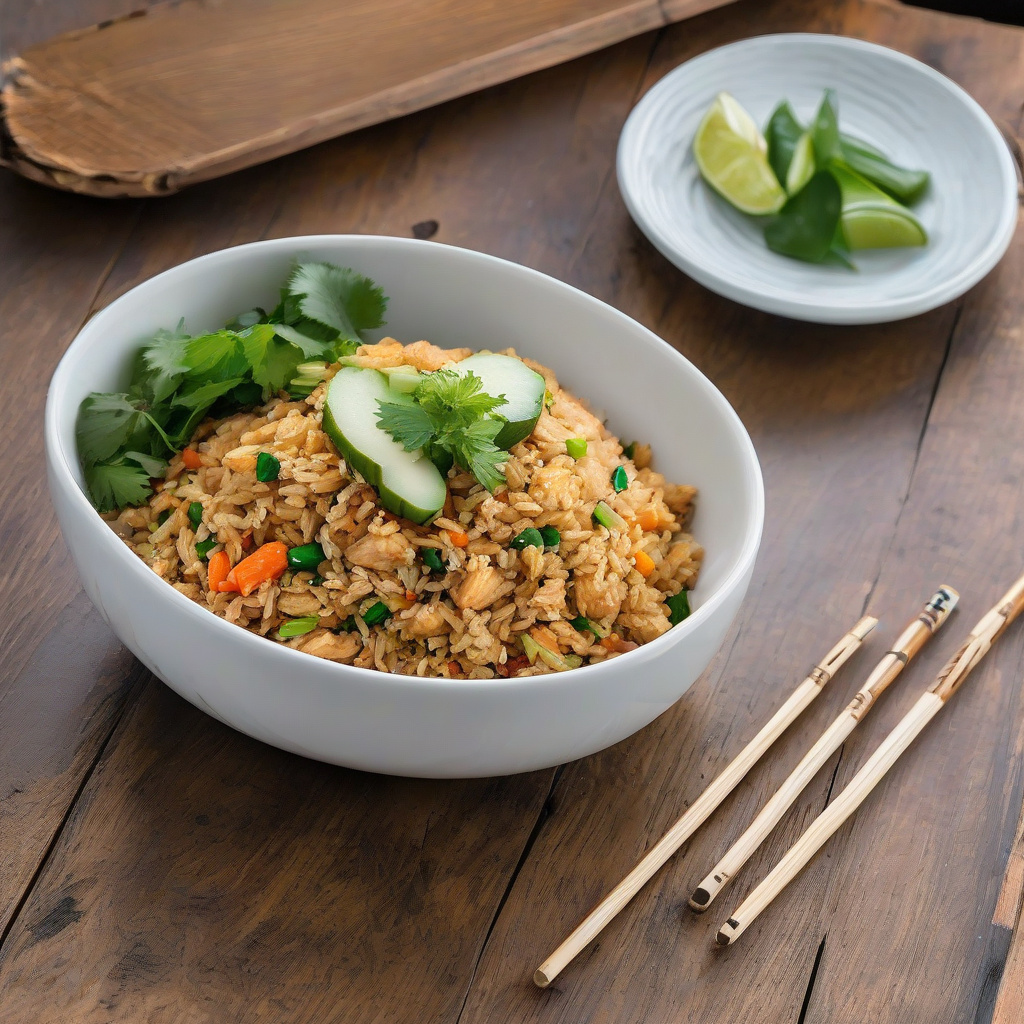 Thai Basil Chicken Fried Rice Recipe: Wok-Fried Perfection in Minutes ...