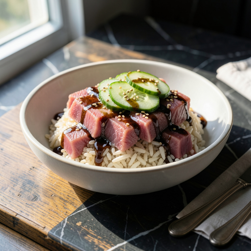 Poke Rice Recipe: Fresh Hawaiian Flavors in Every Bite - Chicken & Rice ...