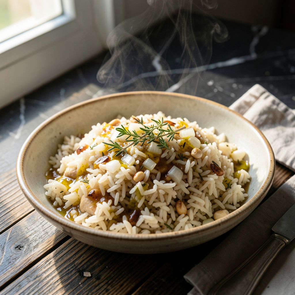 Compressed Rice Seasoned Seasoned Rice Recipe: Fluffy Grains With Bold Spice Infusion - Chicken ...