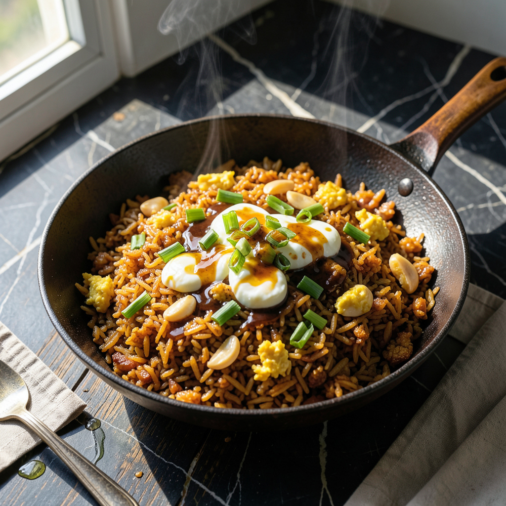 Sticky Rice Fried Rice Sticky Fried Rice Recipe: Savory and Satisfying Asian-Style Delight
