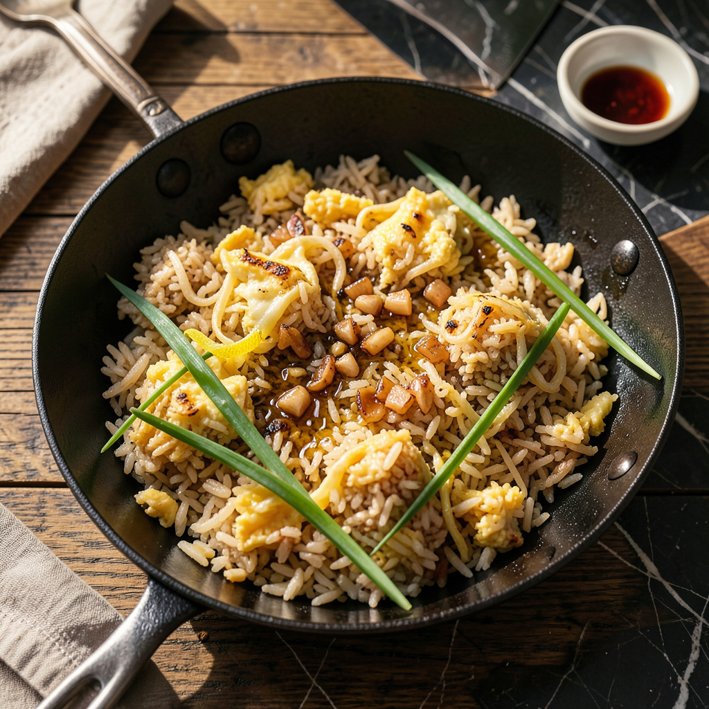 Sticky Rice Fried Rice Fried Sticky Rice Recipe: Crispy-Edged Wok Magic in 20 Minutes ...